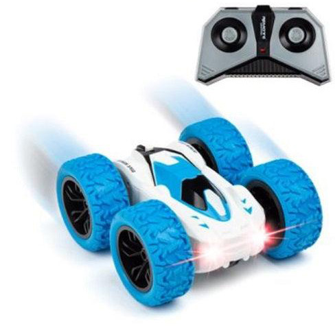 מכונית פעלולים 4 גלגלים 360° על שלט HST Extream Stunt 2.4GHz צבע כחול