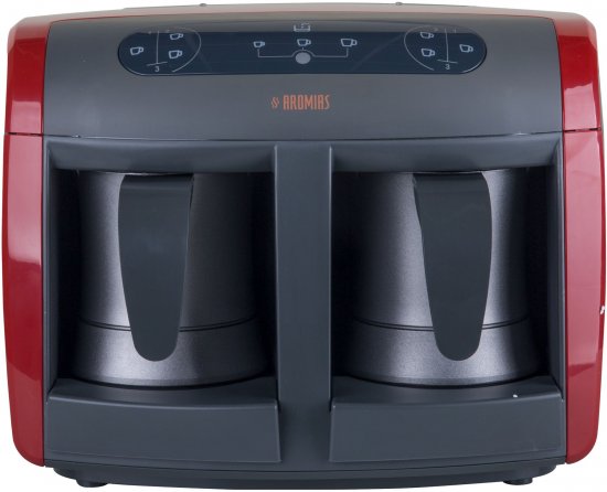 מכונת קפה טורקי אוטומטית Aromias צבע אדום