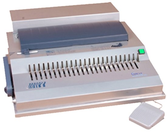 מכשיר כריכה בספירלים חשמלי מקצועי DSB CB-240E - עד גודל A4