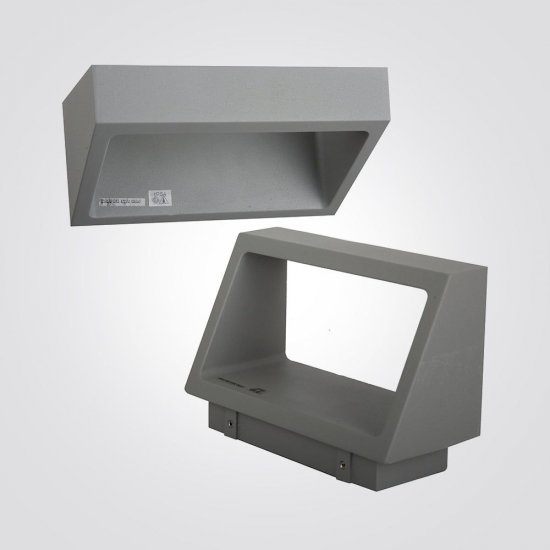 מנורת קיר גינה חוץ אפדאון לד אלמה אפור S-60047