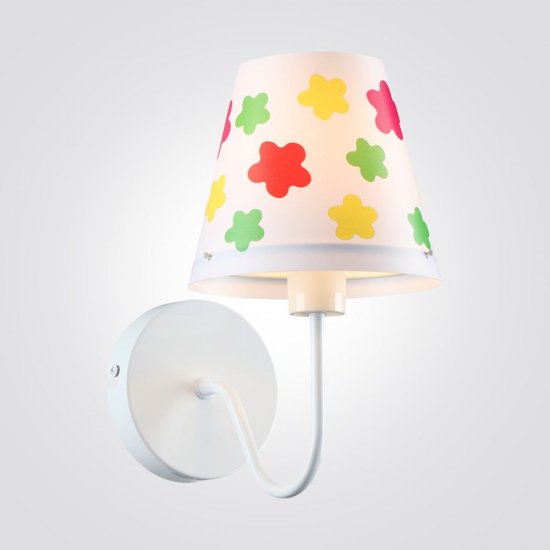 מנורת קיר ילדים פרחים S-21119-WB
