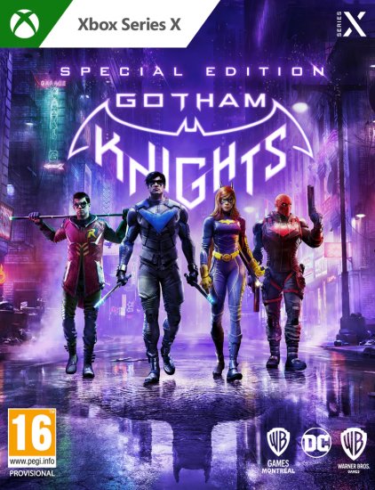 משחק מהדורה מיוחדת עם אריזת מתכת Gotham Knights ל-XBOX SERIES X
