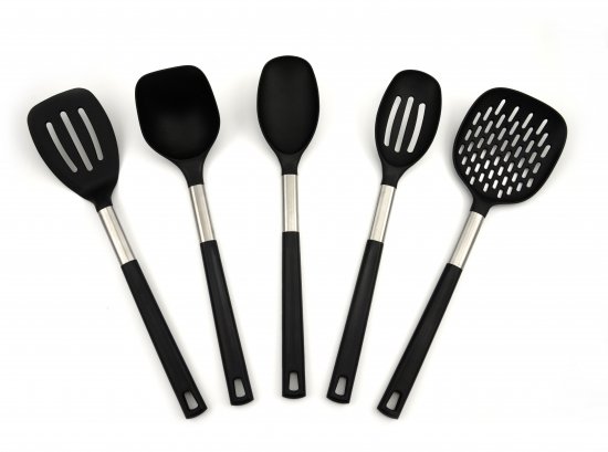 סט 5 כלי ששת ניילון Soltam - צבע שחור