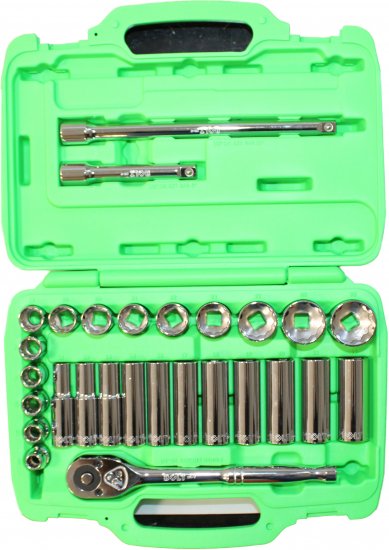 סט בוקסות מקצועי ''1/2 - 28 חלקים דגם Bolt SWS1228