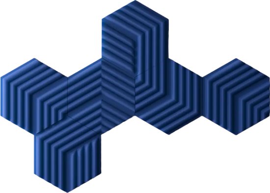 ערכת ספוג אקוסטי Elgato Wave - צבע כחול