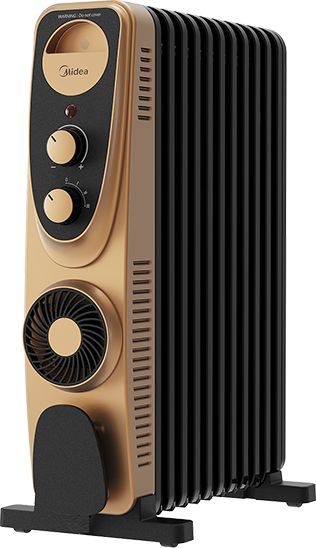 רדיאטור 11 צלעות עם מפזר חום  Midea NY2311-22HF 2700W - צבע Rose Gold