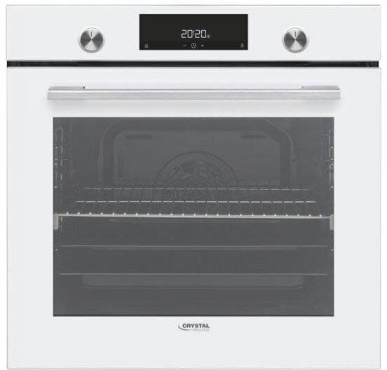 תנור בנוי 10 תוכניות 75 ליטר Crystal VO78GW - צבע זכוכית לבנה