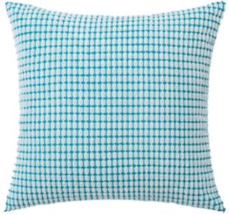 כרית נוי דגם נקודות 45x45 ס''מ מבית פסים - צבע תכלת