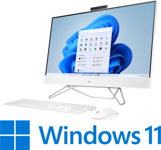 מחשב HP 27-CB1002NJ 79D54EA - All-in-One - צבע לבן