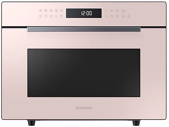 מיקרוגל דיגיטלי משולב בישול ואפיה טורבו 35 ליטר Samsung MC35R8088LP 1600W HotBlast - צבע ורוד - 3 שנות אחריות יבואן רשמי Samline