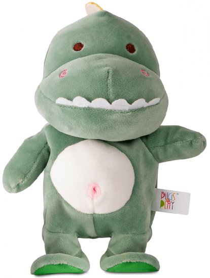 מקס הדינוזאור הולך מדבר ושר מבית Pugs At Play