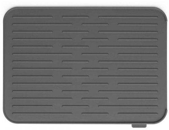משטח לייבוש כלים מסיליקון Brabantia צבע שחור