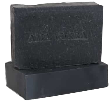 סבון פחם שחור Ama Lurra - במשקל 110 גרם