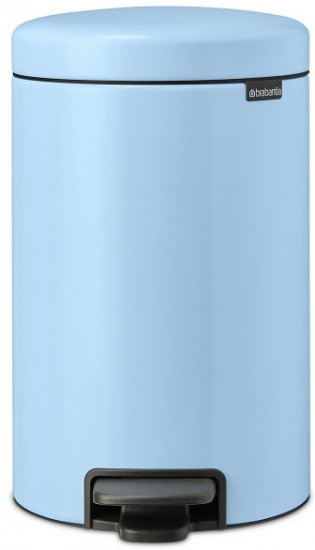 פח אשפה עם פדל 12 ליטר Brabantia NewIcon - צבע כחול חלומי
