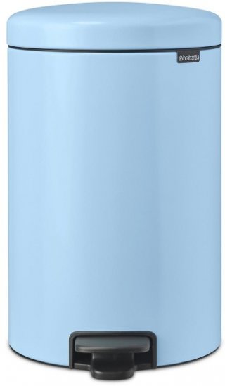 פח אשפה עם פדל 20 ליטר Brabantia NewIcon - צבע כחול חלומי