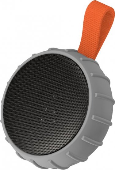 רמקול Bluetooth נייד עם סוללת גיבוי Energizer BTS062 - צבע אפור