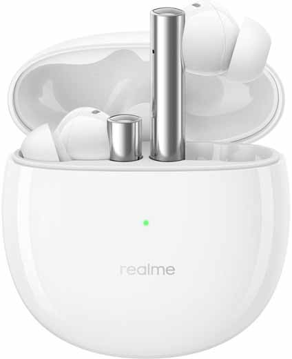 אוזניות תוך-אוזן אלחוטיות Realme Air 2 True Wireless Buds RMA2003 - צבע לבן