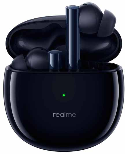 אוזניות תוך-אוזן אלחוטיות Realme Air 2 True Wireless Buds RMA2003 - צבע שחור