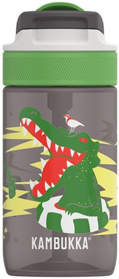 בקבוק שתייה לילדים 400 מ''ל Kambukka Lagoon - קרוקודיל משוגע