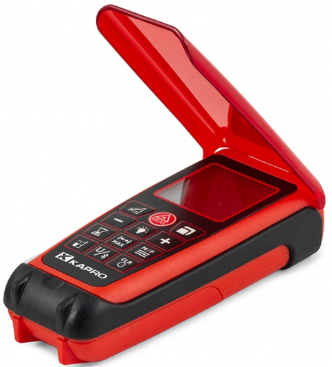מד טווח לייזר 100 מטר עם Bluetooth ומכסה נפתח Kapro 377 Beamfinder