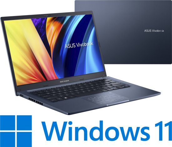 מחשב נייד Asus VivoBook 14 X1402ZA-MW514W - צבע Quiet Blue