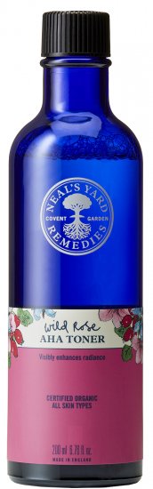 מי פנים אורגני AHA ורד הבר NealsYard - בנפח 200 מ''ל