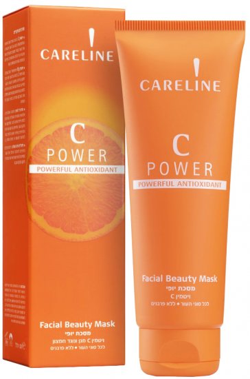 מסכת יופי לפנים Careline C Power - בנפח 120 מ''ל