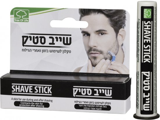 שייב סטיק לגבר לאחר גילוח מבית Tree Of Life - משקל 10 גרם