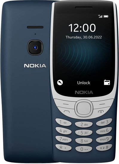 טלפון סלולרי Nokia 8210 4G TA-1507 DS - צבע כחול - שנה אחריות יבואן רשמי
