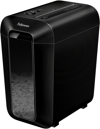 מגרסת נייר פתיתים בנפח 22 ליטר Fellowes LX65