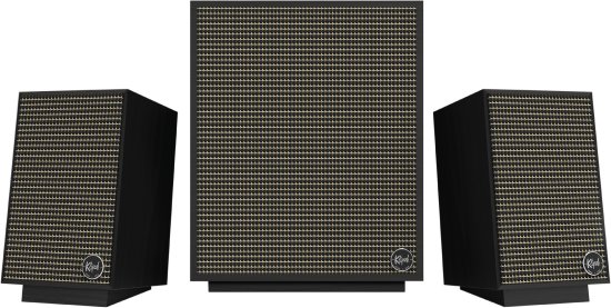 מערכת רמקולי מולטימדיה 2.1 ערוצים Promedia Heritage עם סאבוופר 8 אינץ' מבית Klipsch - צבע שחור