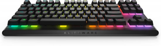 מקלדת גיימינג מכנית Dell Alienware Tenkeyless AW420K - צבע Dark Side of the Moon (אנגלית בלבד)