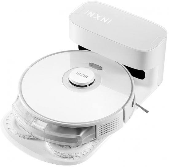 שואב אבק רובוטי שוטף Inxni X3 - צבע לבן - שנה אחריות על ידי קריסטלינו