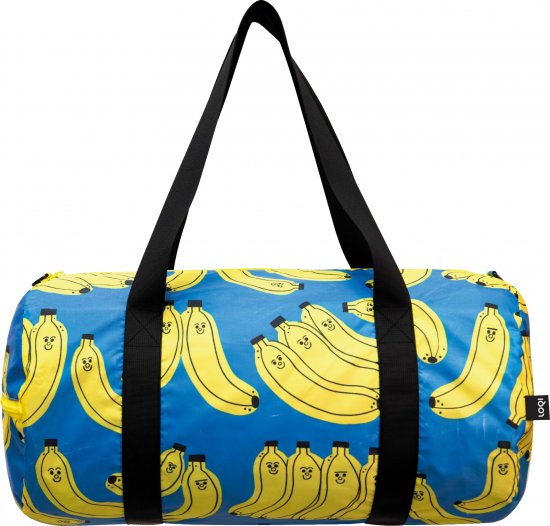 תיק סופ''ש ידידותי לסביבה מבית Loqi דגם Bad Bananas