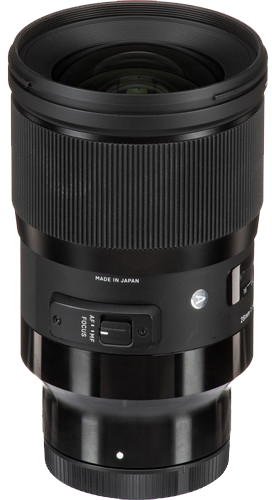 Sigma 105mm F/1.4 DG HSM Art Lens For Sony E - Camera Box
