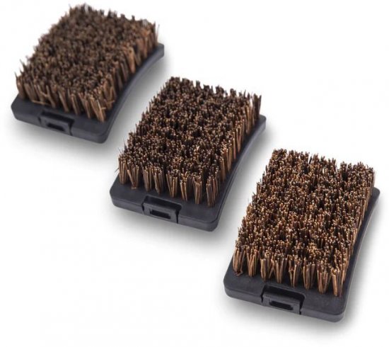 3 יחידות ראשי מברשת פלמירה להחלפה מבית Broil King