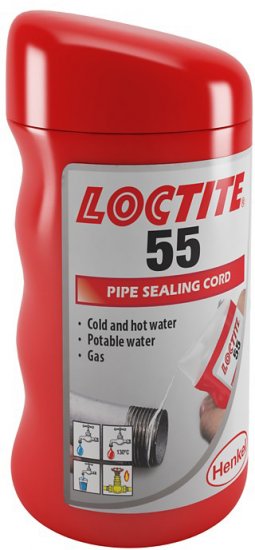 חוט טפלון מקצועי לאיטום צנרת 160 מטר Loctite 55