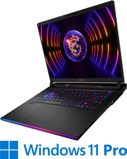 מחשב נייד לגיימרים MSI Raider GE78 HX 13VG-018IL - צבע Core Black