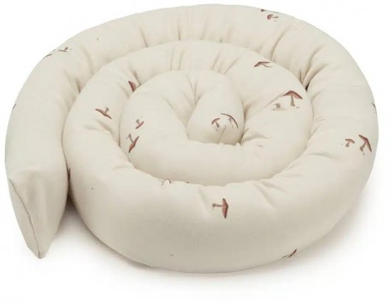 נחשוש לעגלת תינוק 100% כותנת טטרה מקולקציית Forest מבית Nino - פטרייה