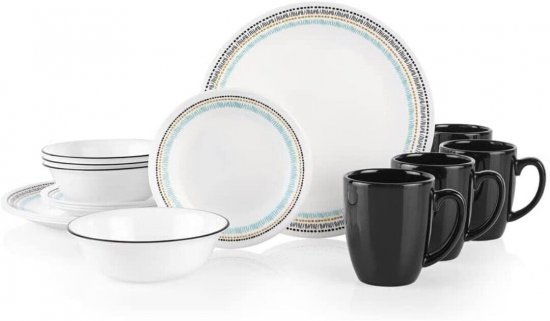סט 16 חלקים ל 4 סועדים Corelle Paloma