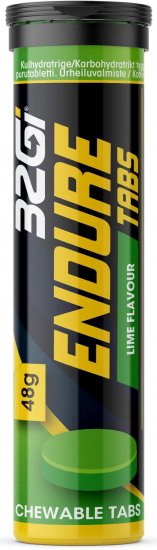 Endure Tabs - סוכריות אנרגיה מסיסות 10 יחידות 32Gi - טעם ליים