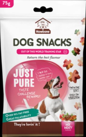 Just pure - חטיף כוכבים קטנים במגוון טעמים (75 גרם)