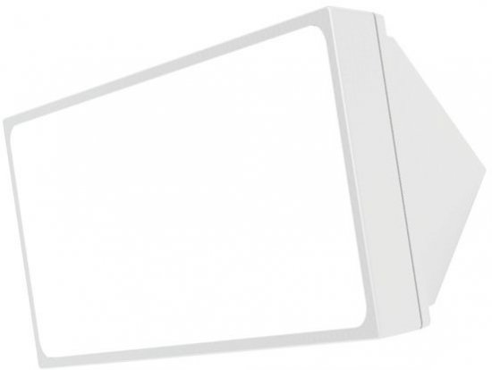 גוף תאורה צמוד קיר Omega TREO 25W - צבע לבן - גוון אור מתכוונן 3000K/4000K/6500K