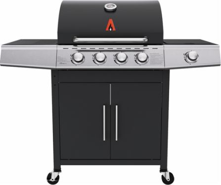 גריל גז 4 מבערים + כירת צד AMGAZIT Carmel 50