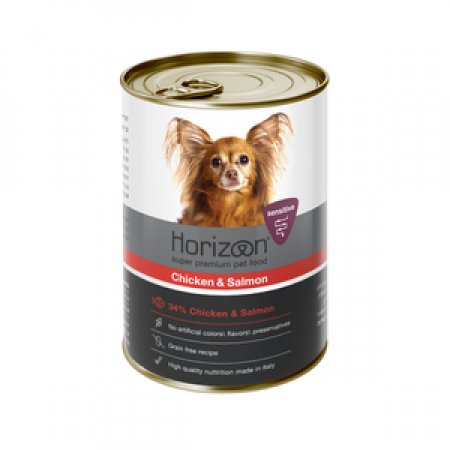 הורייזן עוף וסלמון לכלב 400 ג'