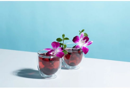 זוג כוסות דופן כפולה רומא 250 מ''ל Roso Bistro