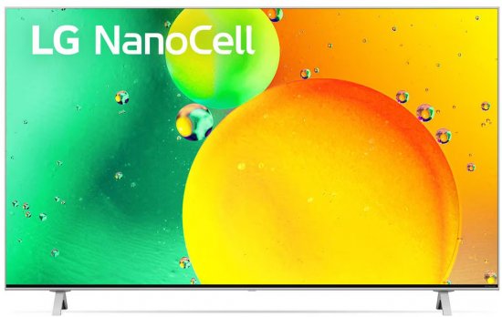 טלוויזיה חכמה LG 65'' NANO77 4K UHD NanoCell 65NANO776QA