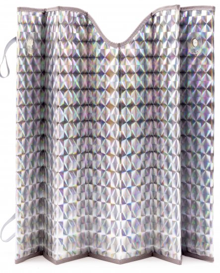 מגן שמש קדמי מהודר דגם לייזר בגודל 70X140 ס''מ ONE - מידה L