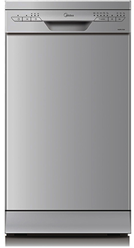 מדיח כלים צר עומד Midea WQP8-7638-S - צבע נירוסטה