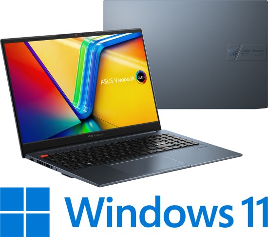 מחשב נייד Asus Vivobook Pro 15 OLED K6502VJ-MA077W - צבע Quiet Blue